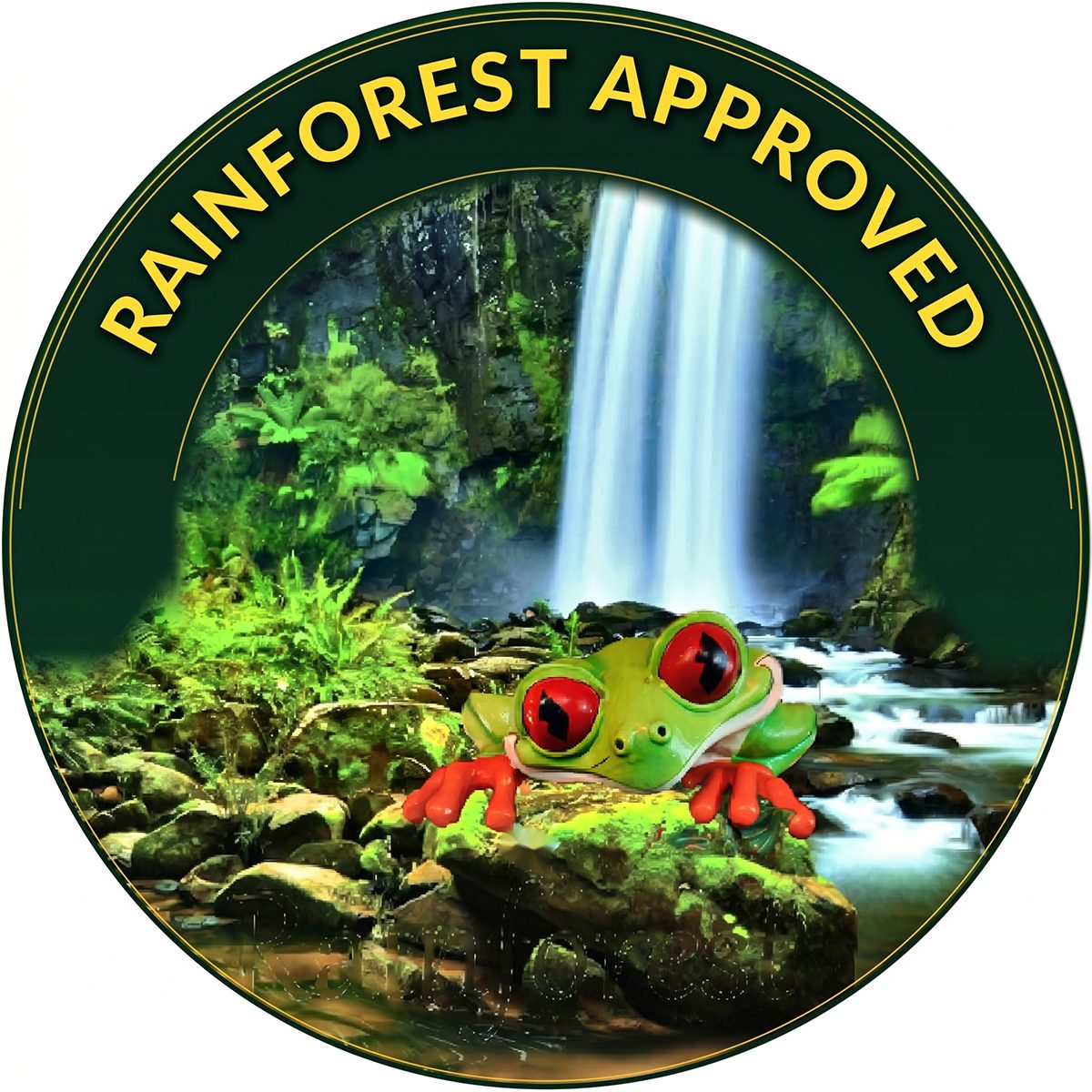 Rainforest Trust badge shown on the BugMace website